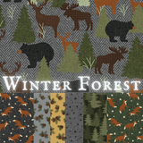 Winter Forest by Cheryl Haynes for Benartex